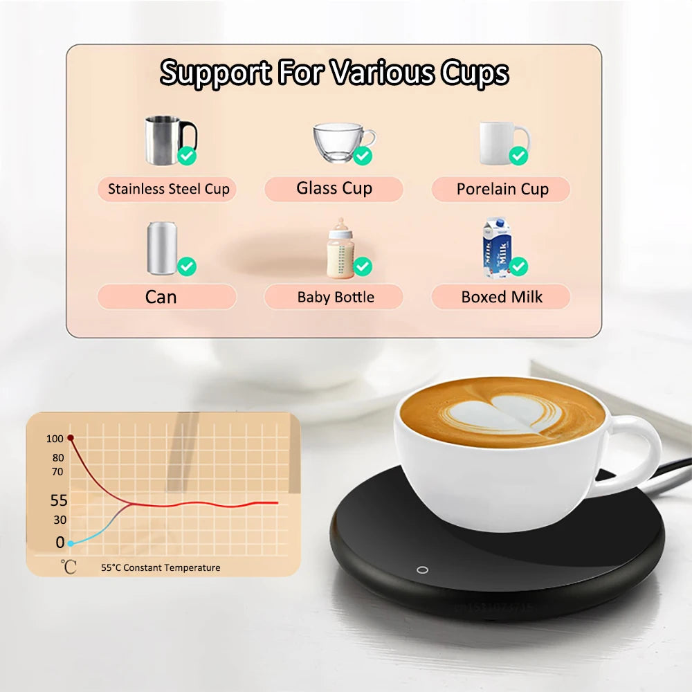 Smart Portable Coffee Cup Heater