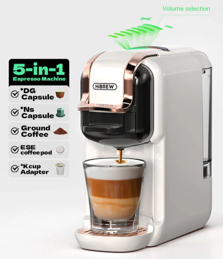 5 in 1 Capsule Coffee Machine