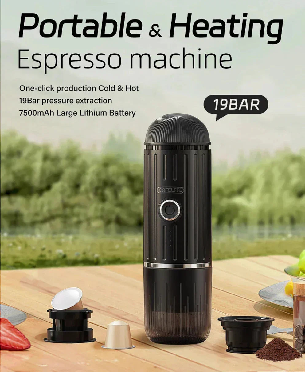 2 in 1 Espresso Coffee Maker